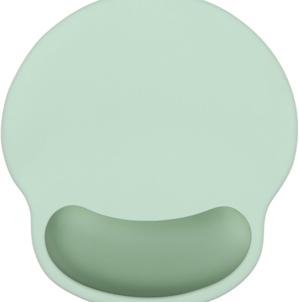 Mouse Pad with Wrist Rest, 2-in-1 Mousepad with Wrist Support Set